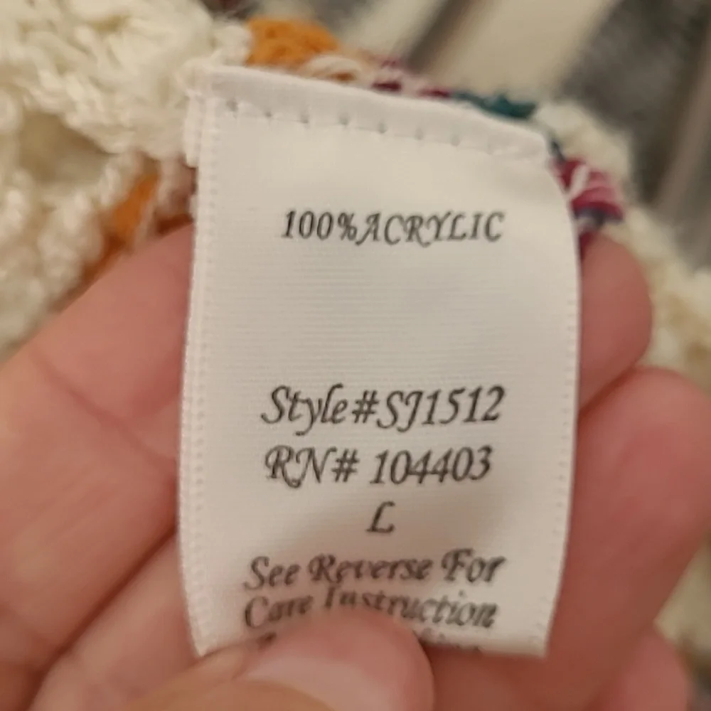 Blu Pepper Hooded Crochet Open Front Cardigan - Picture 5 of 10